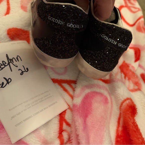 Golden Goose Glitter Black Sneakers - Picture 4 of 5